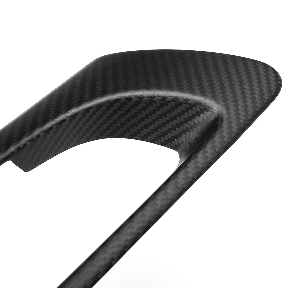 Real Carbon Fiber Front Rear Inner Door Handle Panel Cover Interior Accessories  For Lexus IS300 IS350 IS500 F SPORT 2014-2024
