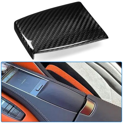 Dry Carbon Fiber Remote Touch Hand Rest Cover for Lexus LC LC500 LC500h 2018-2023, Center Console Trackpad Trim