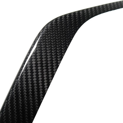 For Chevrolet Chevy Corvette C8 Stingray Coupe Z06 2020-2024 Interior Center Conole Dashboard Strip Trim Carbon Fiber Accessories