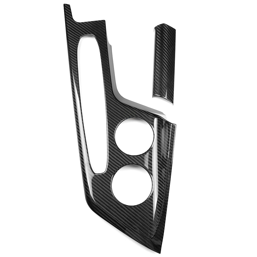 Pregreg Carbon Fiber Center Console Gear Shift Panel Trim for Corvette C8 Z06 ZR1 Stingray 2026+