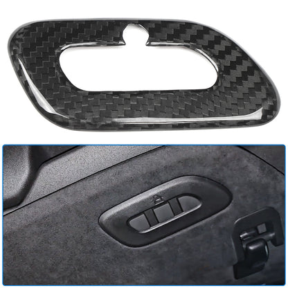 Dry Carbon Fiber HomeLink Garage Door Opener Button Trim for Corvette C7 C8 Stingray Z51 2020+