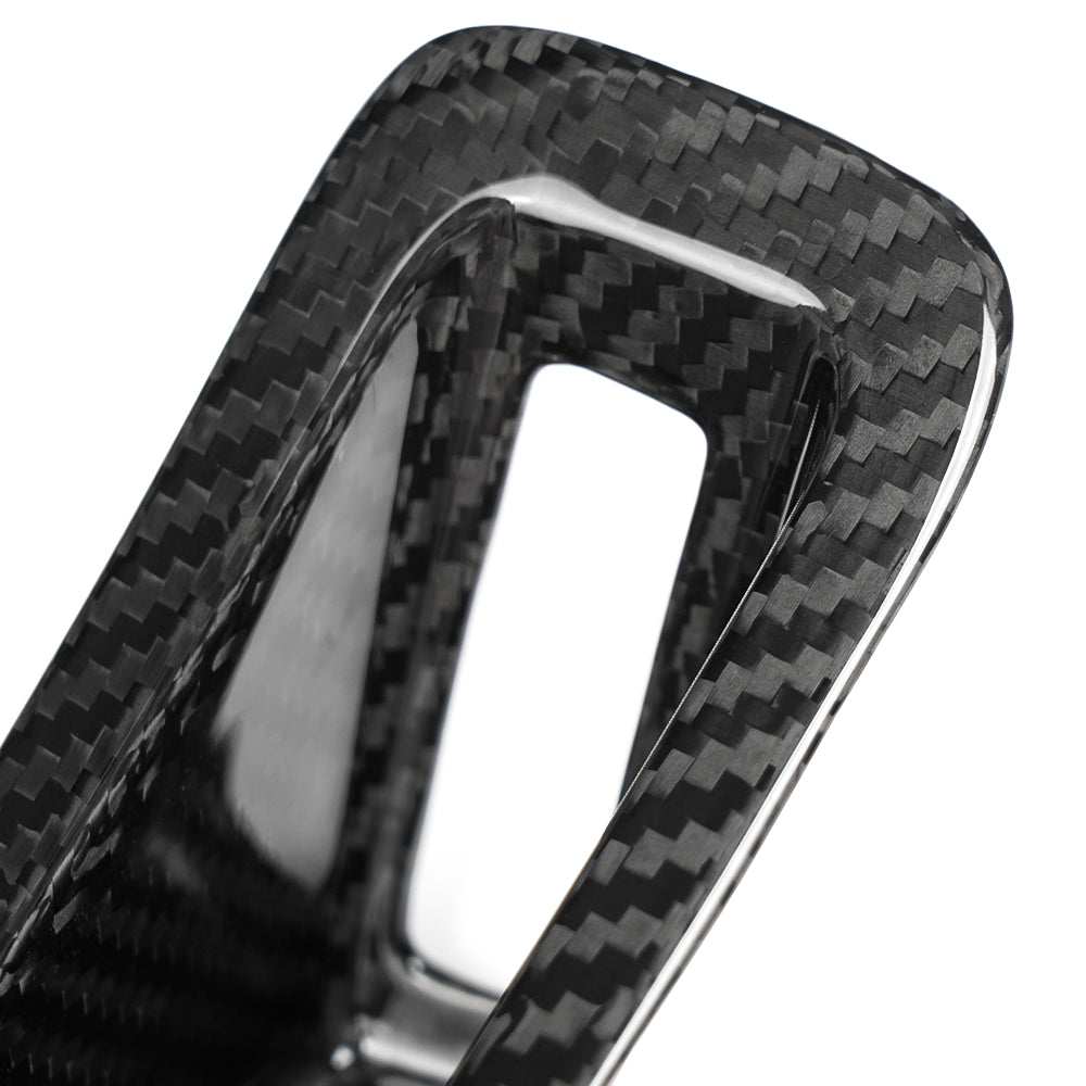 Dry Carbon Fiber Seat Safety Belt Guide Cover Trim for Corvette C8 Z06 Stingray E-Ray 2020+
