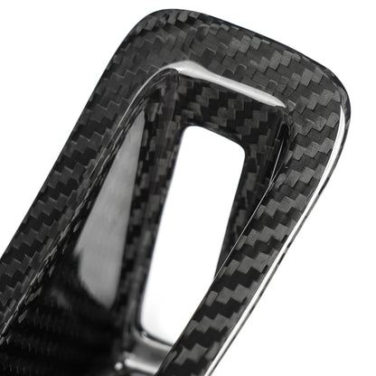 Dry Carbon Fiber Seat Safety Belt Guide Cover Trim for Corvette C8 Z06 Stingray E-Ray 2020+