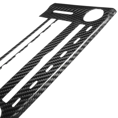 Real Carbon Fiber Center Console A/C Media Radio Button Panel For Lexus IS 300 350 500 F Sport 2021 -2025