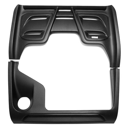 2PCS Engine Hood Cover Trim For Lotus Emira 3.5 MT V6 Coupe Sports 2022 2023 2024 2025, Pre Preg Dry Carbon Fiber