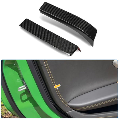 Pre-Preg Carbon Fiber For Corvette C8 Z06 ZR1 Stingray 2020-2026 Interior Door Panel Side Cover Trim