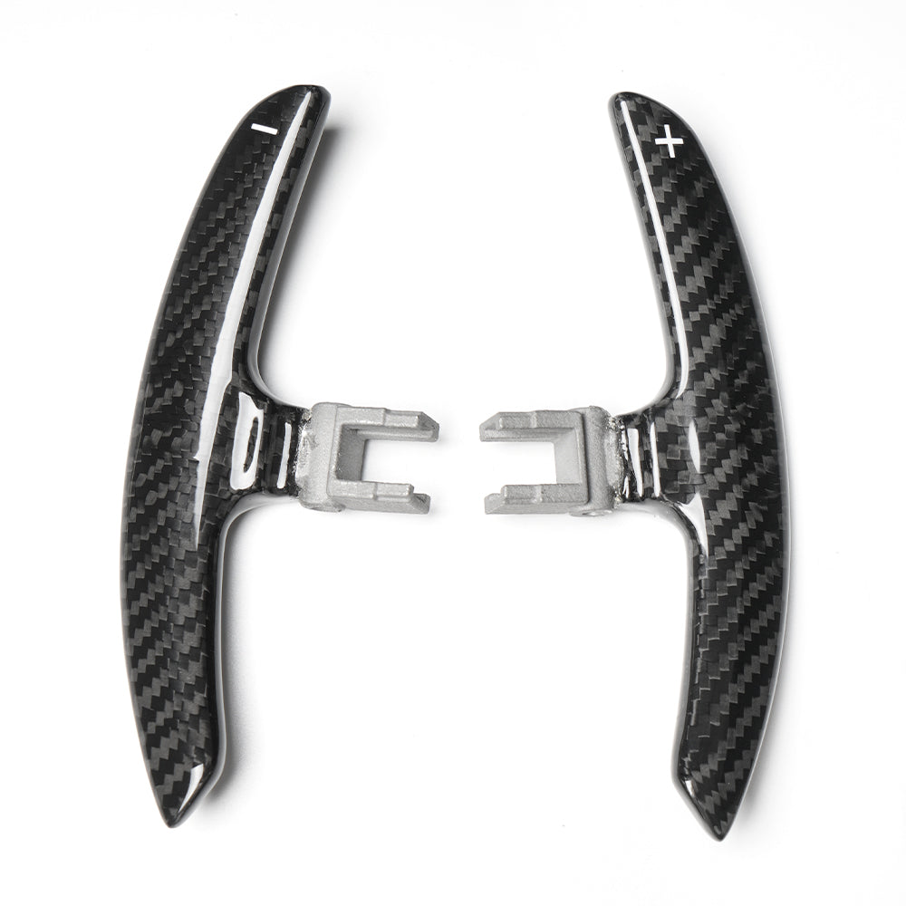 Paddle Shifters Extension for Lexus LC LC500 LC500h Z100 Coupe Convertible 2018+ Genuine Carbon Fiber