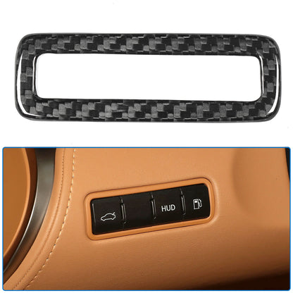 Dry Real Carbon Fiber Driver's Side Multi Switch Controls Panel for Lexus LC500 LC500h Coupe Convertible 2018-2026