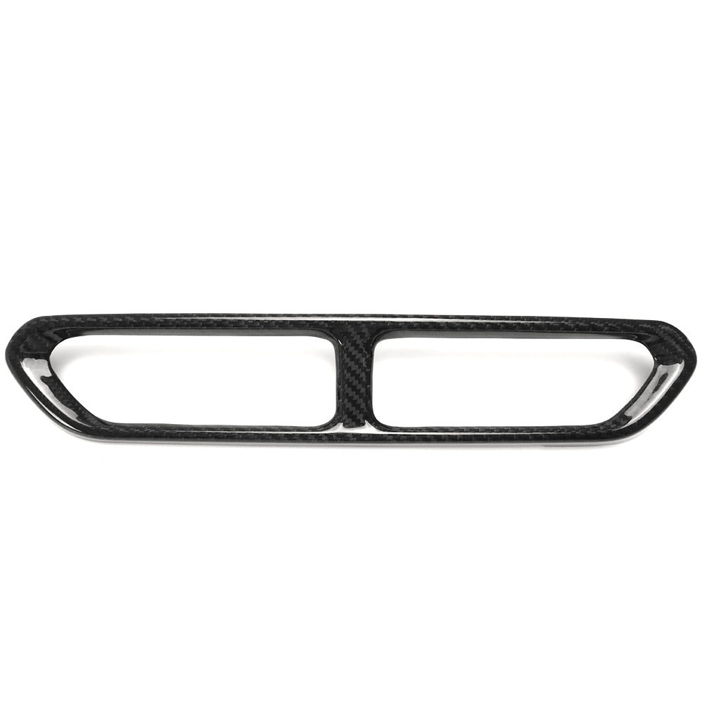 Center Console Air Outlet Cover Panel For Lotus Emira I4 V6 GT4 2022 2023 2024 2025, Dry Carbon Fiber Interior Trim