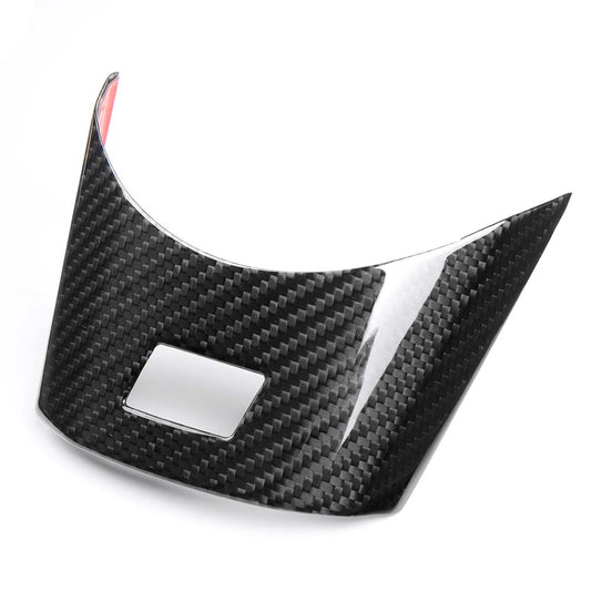 Real Dry Carbon Fiber Steering Wheel Lower Cover Trim for Toyota GR Corolla GR Yaris 2023 2024 2025 2026