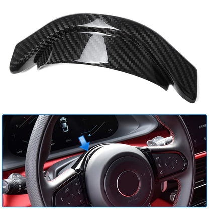 Dry Carbon Fiber Steering Wheel Cover Trim For Lotus Emira I4 V6 GT4 2022 2023 2024 2025
