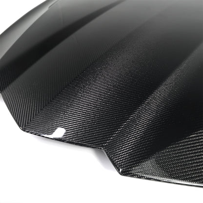 Real Carbon Fiber Replacement Front Engine Hood Cover For Corvette C8 Stingray Coupe HTC Z06 Z51 2020-2025, Exterior Trim