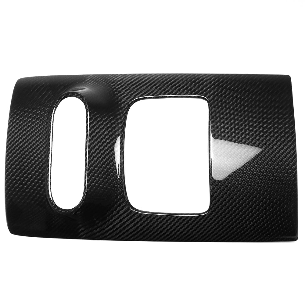 For Hyundai Ioniq 5 Ioniq 5N 2022+ Rear Seat Air Vent Cover Trim Dry Carbon Fiber Interior Accessories