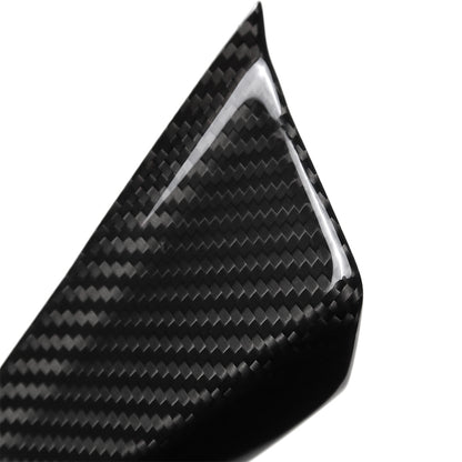 Genuine Dry Carbon Fiber Console Display Screen Lower Trim Panels For BMW 3 Series G20 G21 M2 M340i 2023 2024 2025