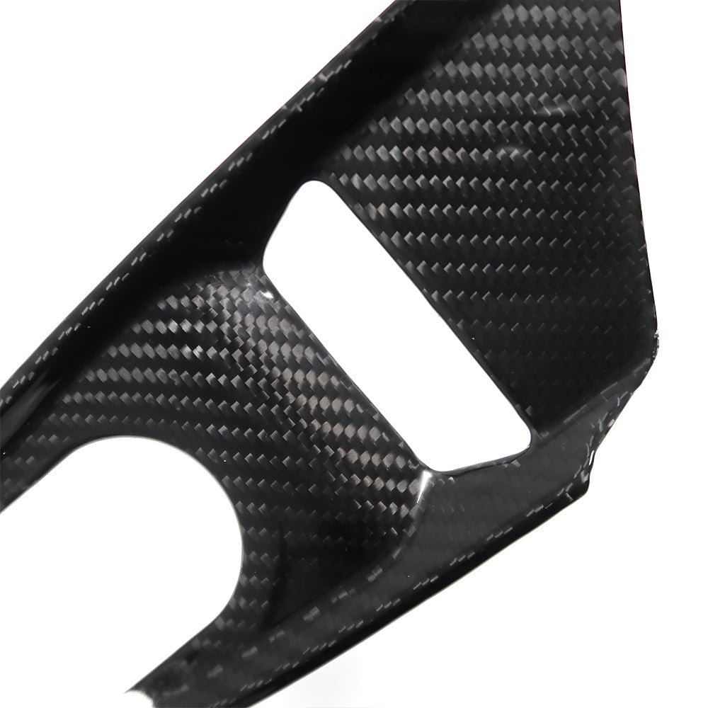 For Chevrolet Corvette C8 Stingray Z06 Z51 2020-2024 Car Mode selector cover Interior Dry Carbon Fiber Trim