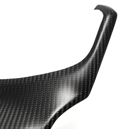 Real Carbon Fiber Center Screen Frame Cover Trim For Dodge Ram Laramie Tradesman BigHorn Rebel Longhorn Limited TRX 2019+