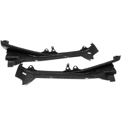Dry Carbon Fiber Engine Bay Side Cover Trims For Lotus Emira V6 MT Sports 2022 2023 2024 2025