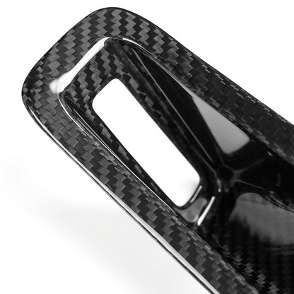 Dry Carbon Fiber Seat Safety Belt Guide Cover Trim for Corvette C8 Z06 Stingray E-Ray 2020+