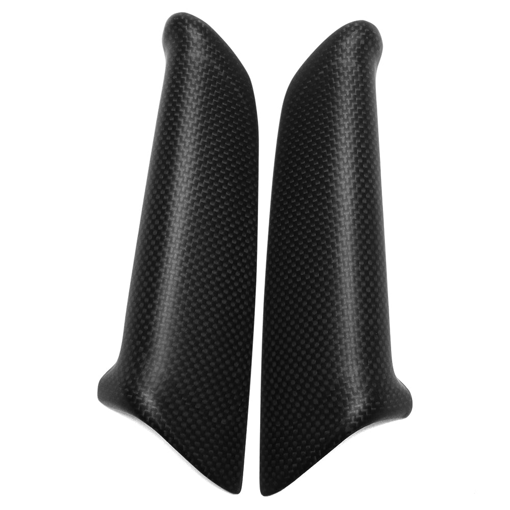 For Porsche 911 Carrera Targa Turbo 992 2020+ Inner Door Handle Grab Decor Dry Carbon Fiber Car Accessories