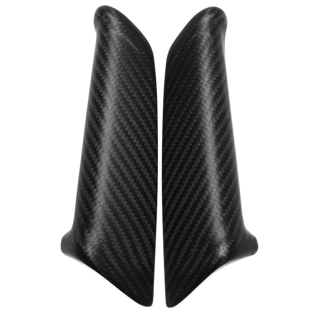 For Porsche 911 Carrera Targa Turbo 992 2020+ Inner Door Handle Grab Decor Dry Carbon Fiber Car Accessories