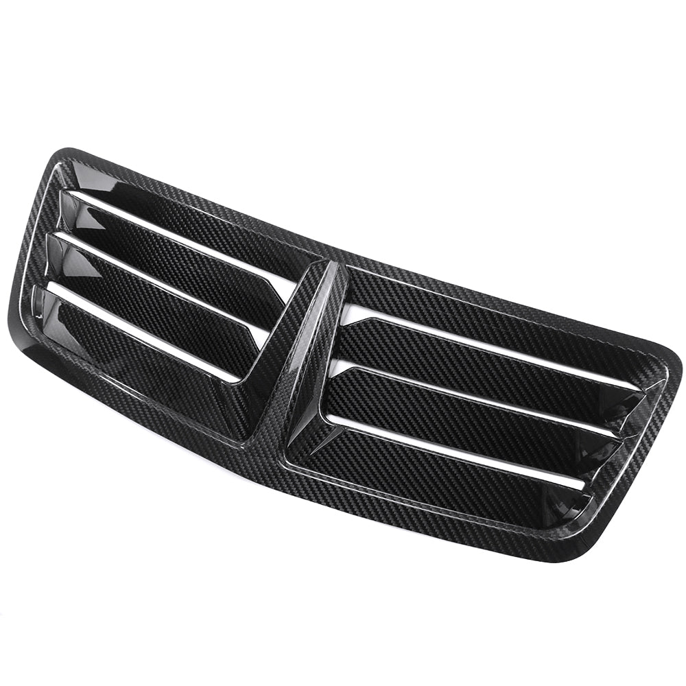 For Mustang S650 GT Dark horse Hood Bonnet Air Intake Vent Scoop Replacement Real Carbon Fiber