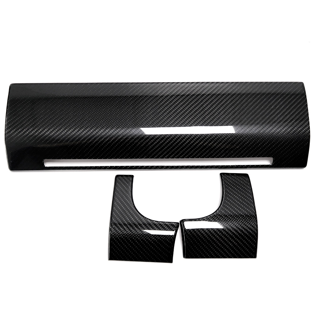 For Ford F-150 F150 F250 F350 Raptor Lariat Limited XLT 2021-2023 Interior kit Trim Real Carbon Fiber Interior Accessories