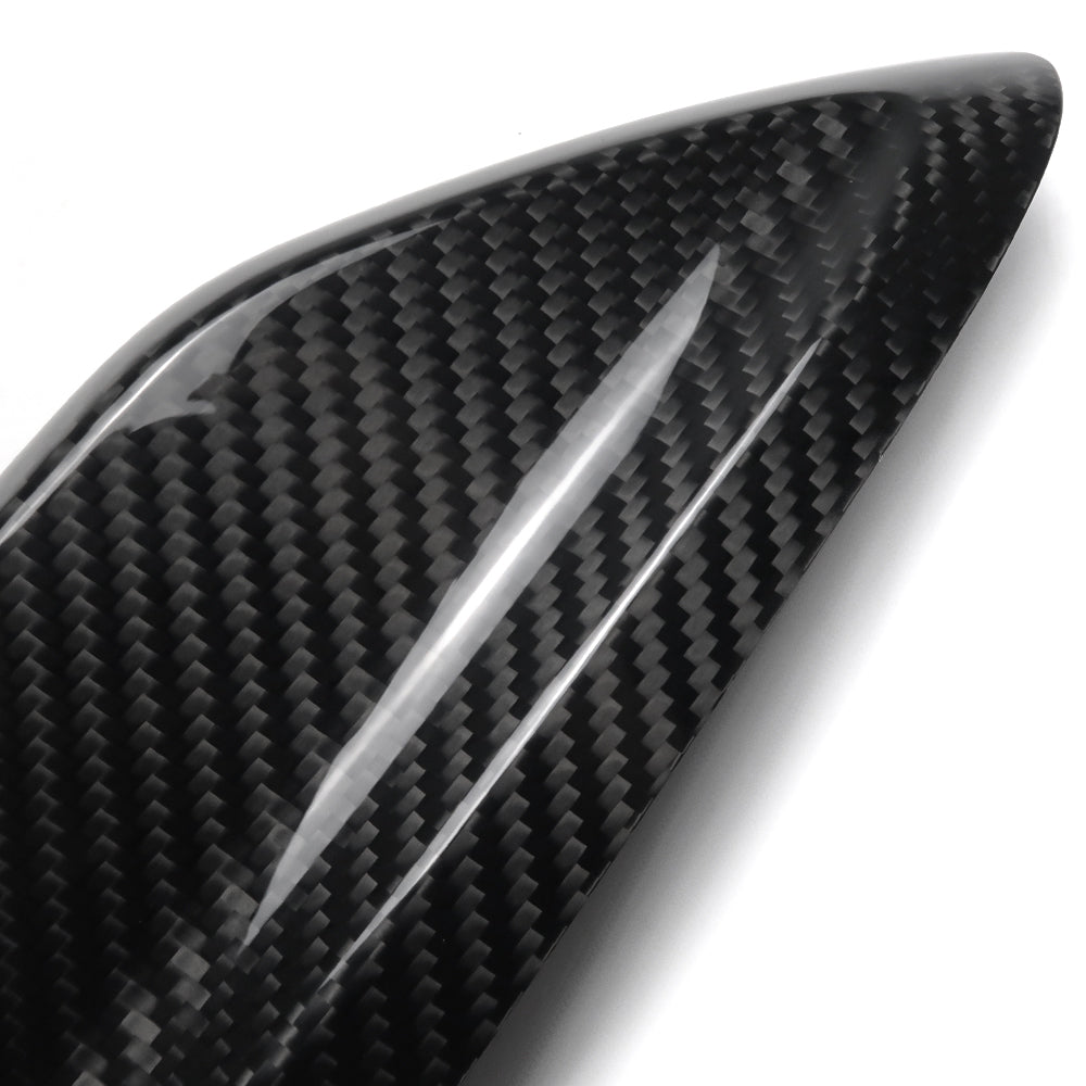 Real Carbon Fiber Shark Fin Antenna Cover For Dodge Ram TRX 1500 2500 3500 Rebel Limited Laramie Off-Road 2019-2024