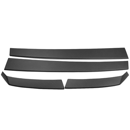 For Hyundai Ioniq 5 Ioniq 5N 2022+ Rear Truck Taillight Lower Trim Strip Dry Carbon Fiber Exterior Accessories