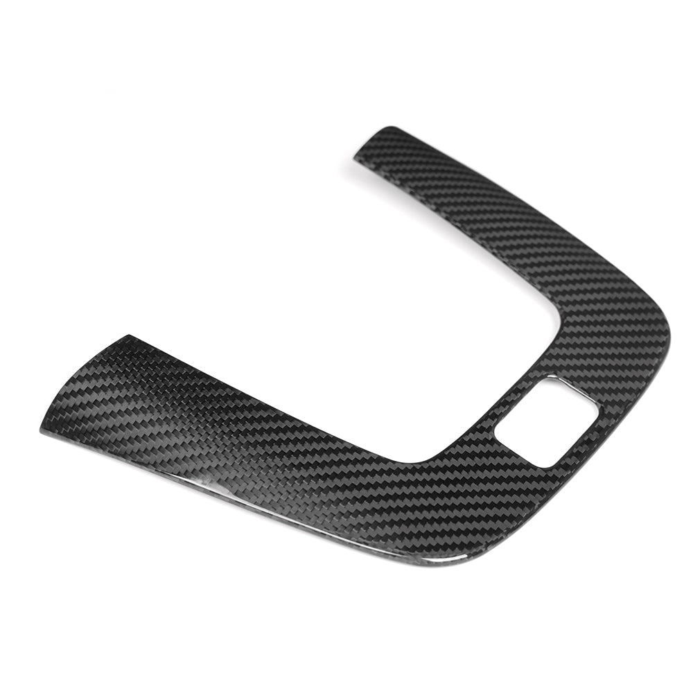 for Civic Type R FL5 2023-2026 Dry Carbon Fiber Navigation Screen Back Trim & Speaker Sound Surround Cover