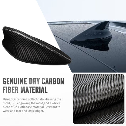 For Hyundai Ioniq 5 Ioniq 5N 2022+ Roof Shark Antenna Radio Dry Carbon Fiber Extereior Accessories