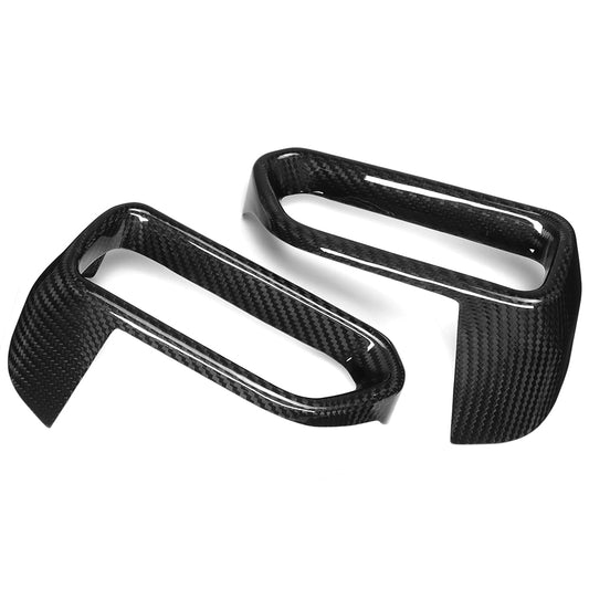 Dry Carbon Fiber Dashboard Side Air Vent Trim Cover For Lotus Emira V6 I4 Sports 2022 2023 2024 2025