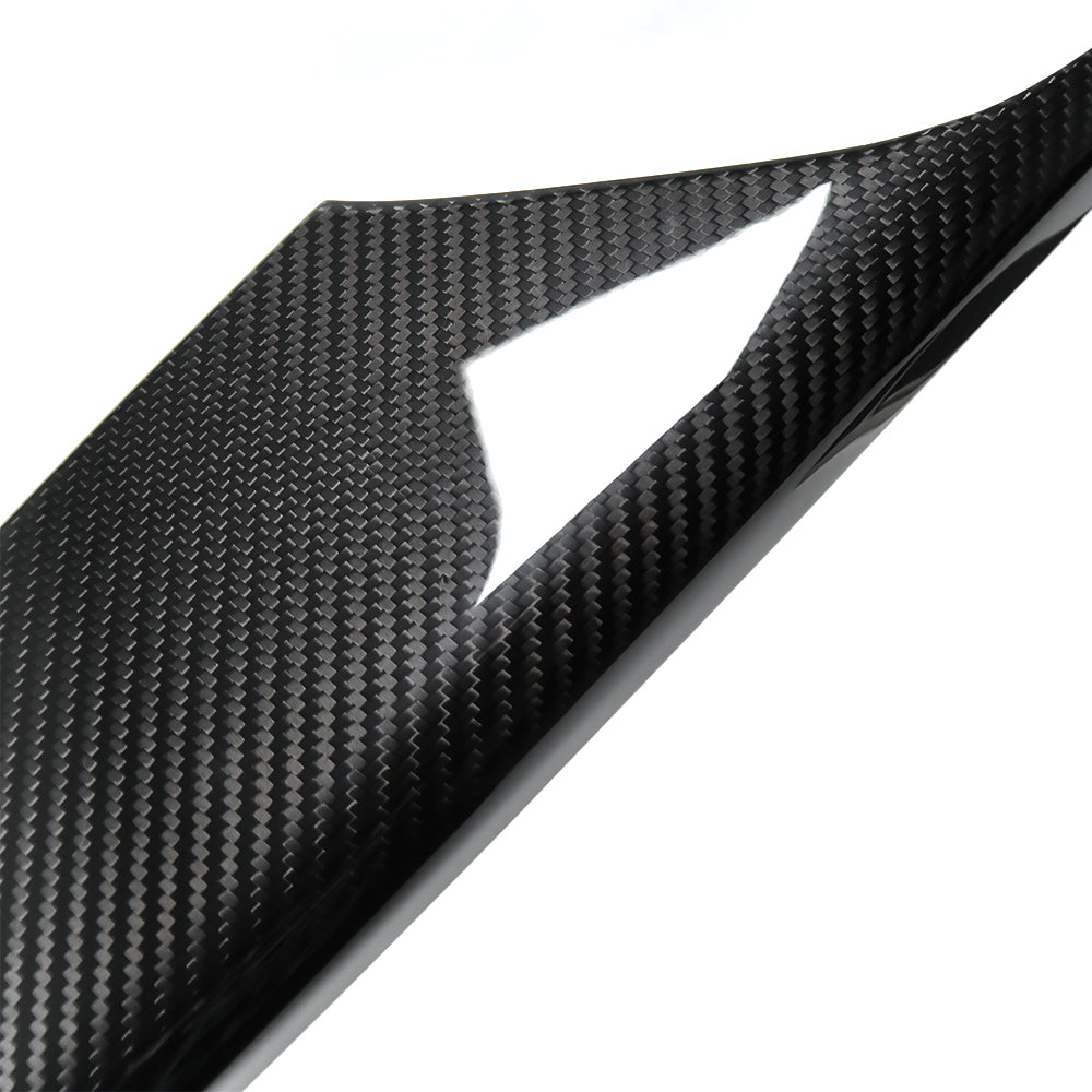 For Chevrolet Corvette C8 Stingray Z06 Z51 2020-2024 Inner Door Armrest Side Panel Trim Carbon Fiber Car Accessories