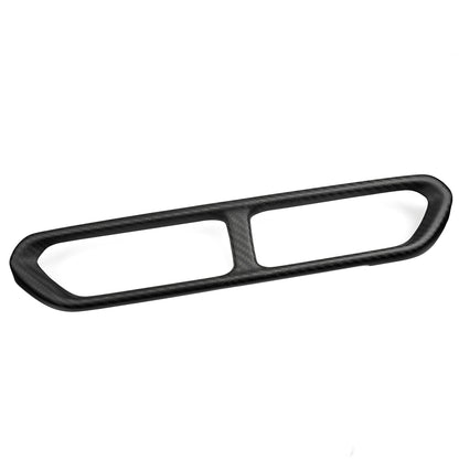 Center Console Air Outlet Cover Panel For Lotus Emira I4 V6 GT4 2022 2023 2024 2025, Dry Carbon Fiber Interior Trim