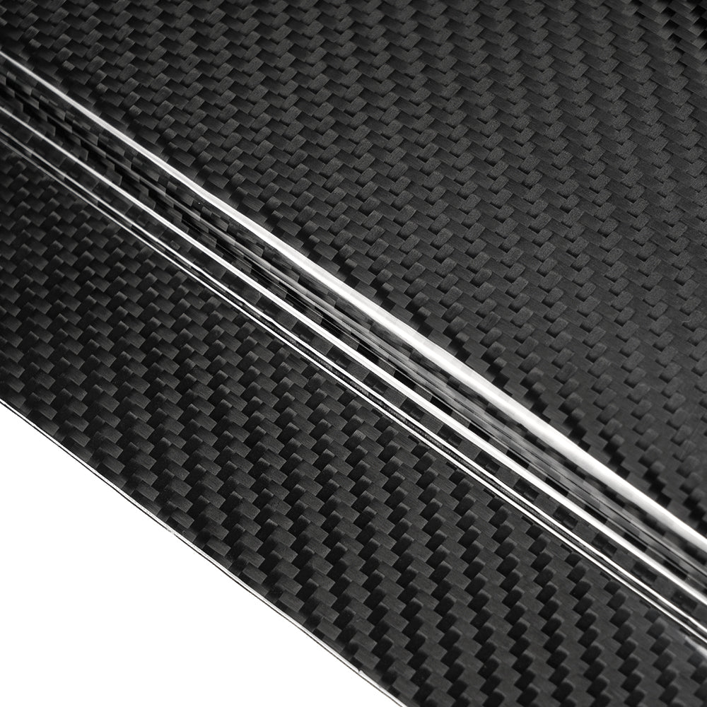 Dry Carbon Fiber Rear Back Door Tailgate Cover Trim For Ford Bronco Raptor 2021-2025, Spare Tire Bracket Cover, Replacement