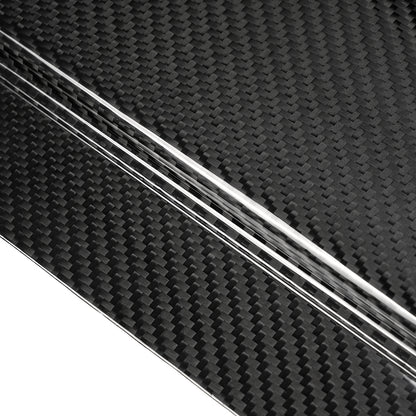 Dry Carbon Fiber Rear Back Door Tailgate Cover Trim For Ford Bronco Raptor 2021-2025, Spare Tire Bracket Cover, Replacement