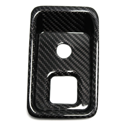 For Chevrolet C8 Corvette Z06 Z51 Coupe 2020-2023 Car Parking Brake Switch Button Panel Cover Real Carbon Fiber