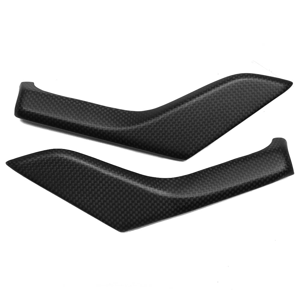 For Porsche 992 911 S/T Turbo S Carrera Targa 4S GTS GT3 RS Dakar 2020+ Interior Door Handle Cover Dry Carbon Fiber Car Accessories