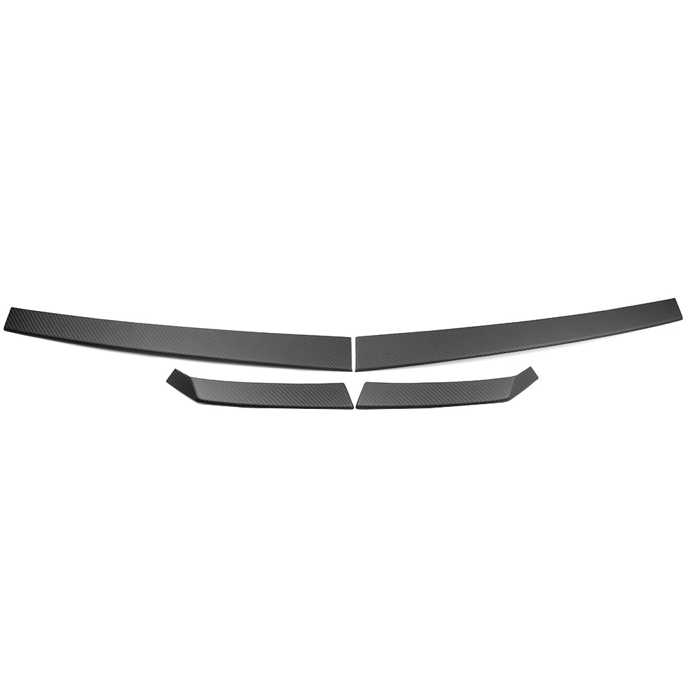 For Hyundai Ioniq 5 Ioniq 5N 2022+ Rear Truck Taillight Lower Trim Strip Dry Carbon Fiber Exterior Accessories