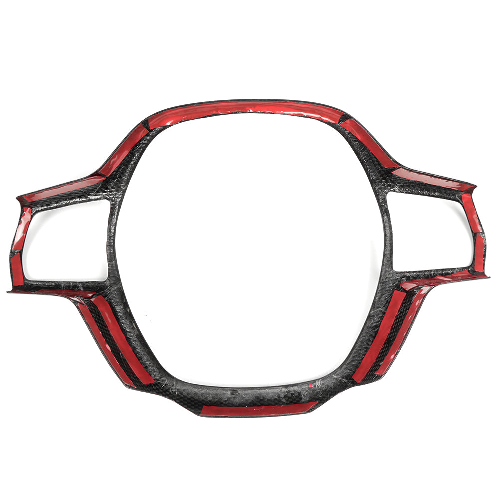 Carbon Fiber Steering Wheel Cover Frame For Acura Integra A-Spec Type S 2023+