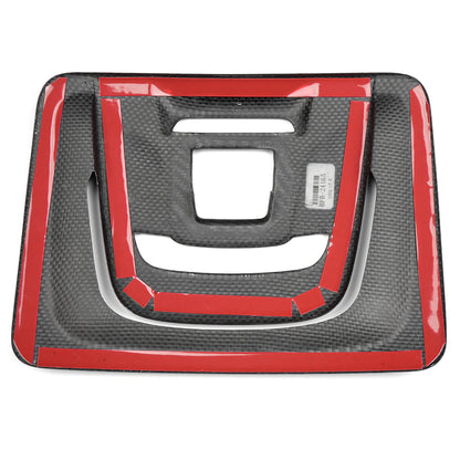 Dry Carbon Fiber Roof Reading Light Lamp Cover Trim For Toyota GR Corolla GZEA14 2023 2024 2025