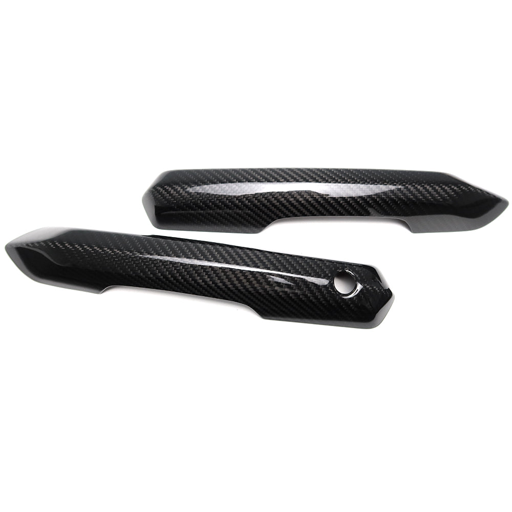 For Mustang S650 GT Dark horse Ecoboost Outer Handle Cover Real Carbon Fiber