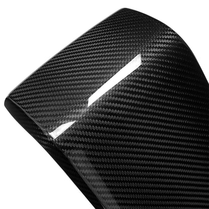 Dry Carbon Fiber Center Console Armrest Rear Kick Protection Panel for Honda Civic Type R 2023-2026