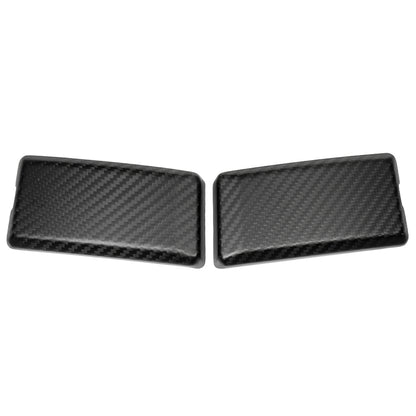 Real Carbon Fiber Front Top Roof Screws Protection Guard Cap Cover For Ford Bronco Raptor Wildtrak 2021+