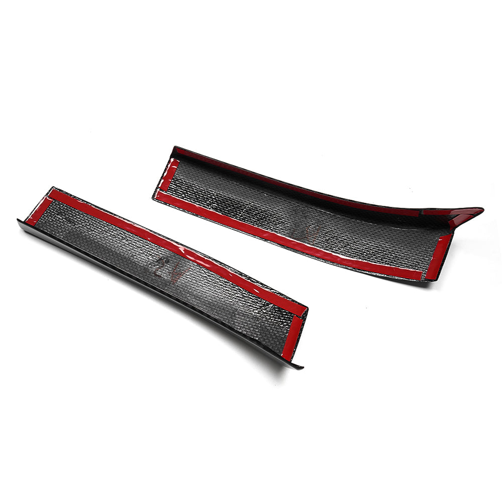 Pre-Preg Carbon Fiber For Corvette C8 Z06 ZR1 Stingray 2020-2026 Interior Door Panel Side Cover Trim