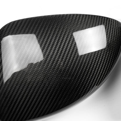 Real Carbon Fiber Rear Mirror Cover Exterior Accessories For Mazda MX-5 ND Miata Roadster 2016-2024