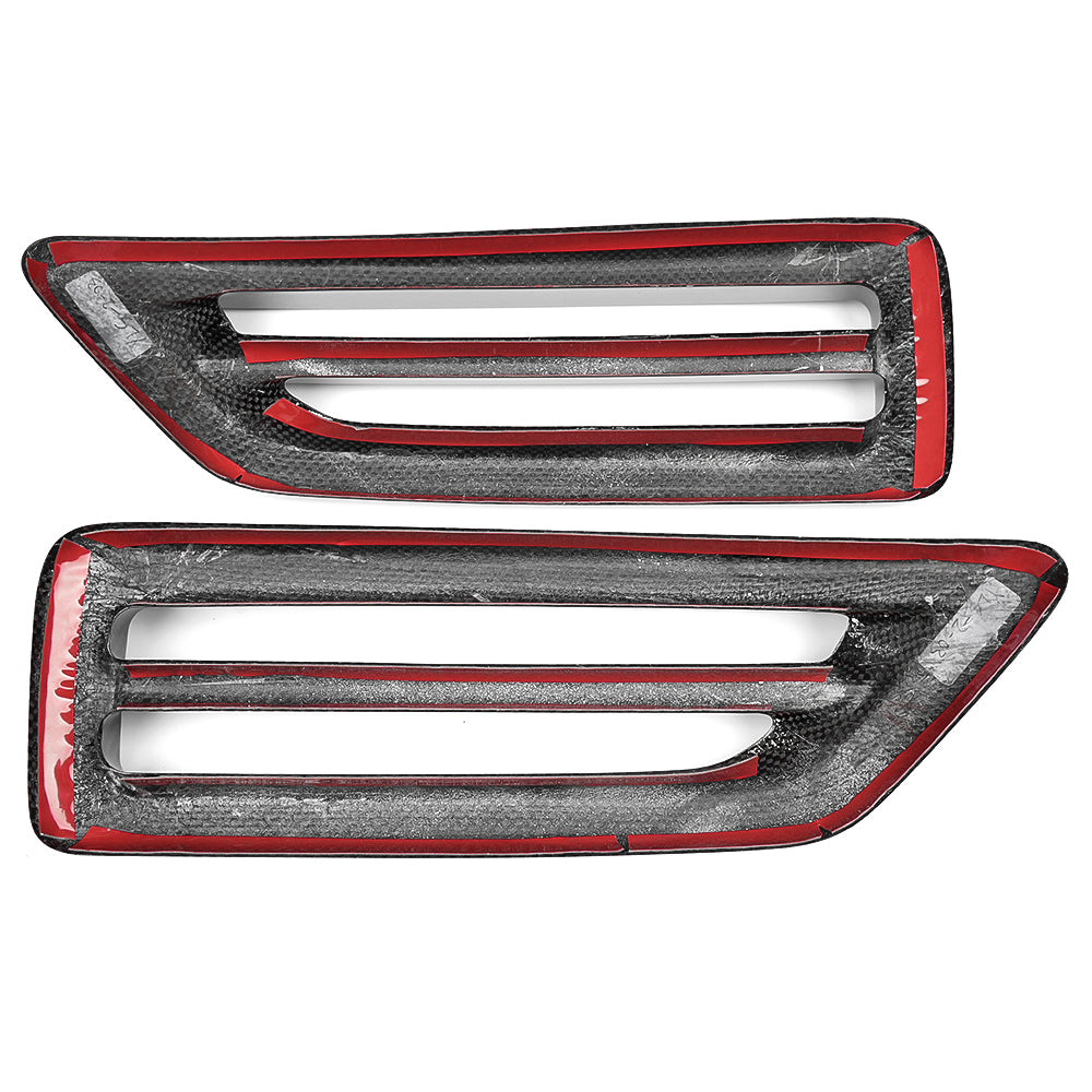 Dry Carbon Fiber Rear Bumper Air Vent Cover Trim For Toyota GR Yaris RS RZ Morizo 2025 2026, Exterior