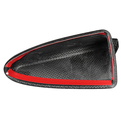 Dry Carbon Fiber Car Roof Antenna Cover Trim For Genesis G70 Prestige IK Sport Advanced 2017 - 2025, Exterior Decor