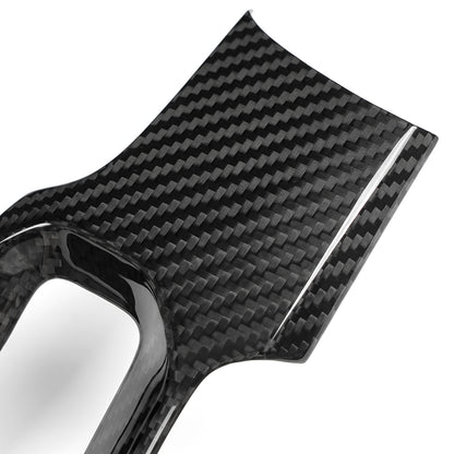 Dry Carbon Fiber Dashboard Air Vent Outlet Honeycomb Panel Trim for Honda Civic Type R 2023 2024 2025 2026