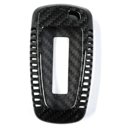 For Ford F150 Raptor 2017-2024 Car Key Fob Shell Case Cover Shell Real Carbon Fiber Exterior Accessories