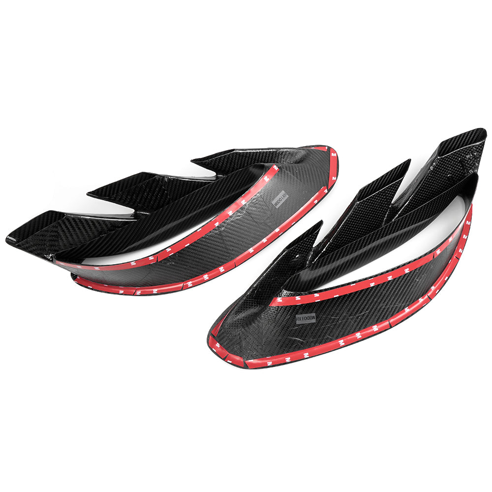 Prepreg Dry Carbon Fiber Side Fender Vent Trim For Lotus Emira I4 V6 2022 2023 2024 2025, Exterior Trim